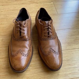 Cole Haan Wingtip Oxford Tan